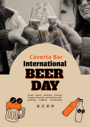 Caverta bar poster